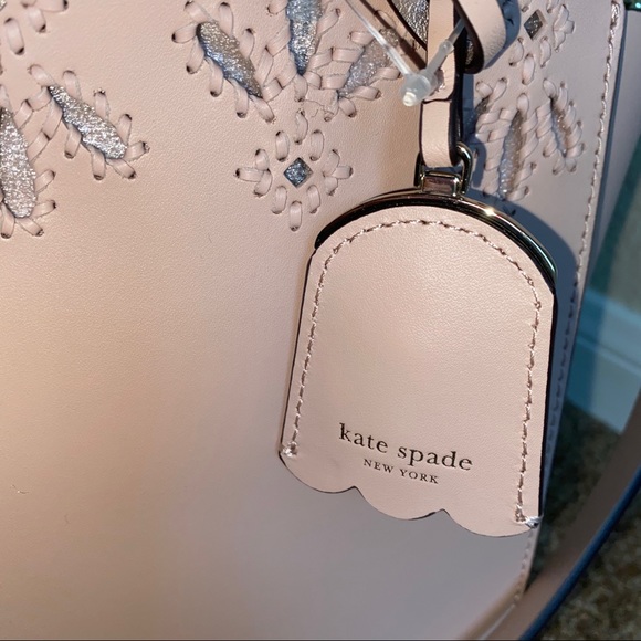 New Kate Spade Scalloped Magnolia Street Eyelet Purse - Picture 4 of 4